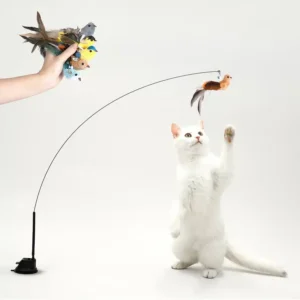 Interactive Bird Simulation Cat Toy Set | Leo's Paw